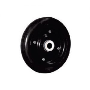 Roda completa Parafusada Borracha Maciça de 9”