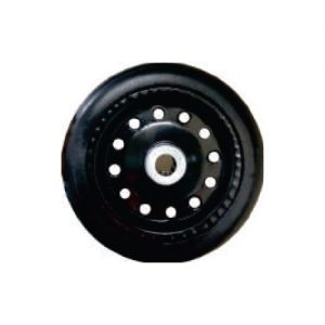 Roda completa Parafusada Borracha Maciça de 9”